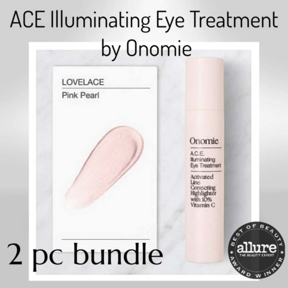 BOGO Onomie A.C.E. Illuminating Eye Treatment, shade Lovelace, pink pearl 10ml